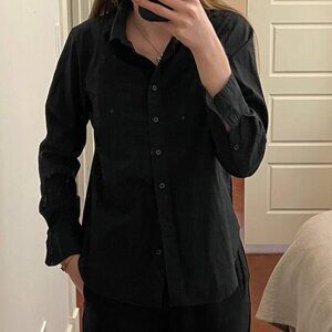 black shirt